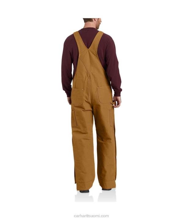 musta miehet Carhartt löysä istuvuus kiinteä ankka eristetty ruokalappu 4NNJ77