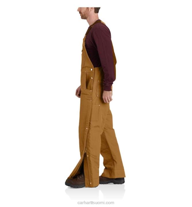 musta miehet Carhartt löysä istuvuus kiinteä ankka eristetty ruokalappu 4NNJ77