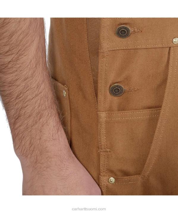musta miehet Carhartt rennon istuvuuden ankan ruokalappu 4NNJ74