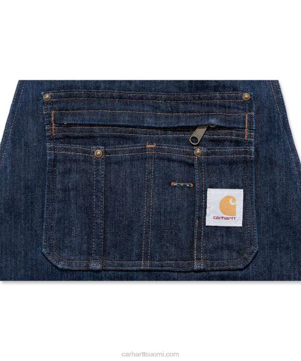 tummansininen harjanne miehet Carhartt denim esiliina 4NNJ153