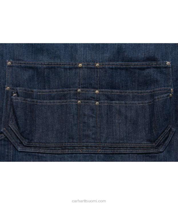 tummansininen harjanne miehet Carhartt denim esiliina 4NNJ153