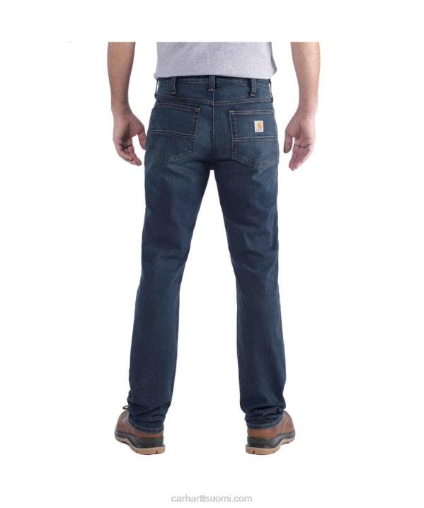 erie miehet Carhartt Kestävä flex slim fit 5-taskuinen kapeneva farkku 4NNJ71