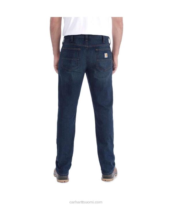 erie miehet Carhartt Kestävä flex slim fit 5-taskuinen kapeneva farkku 4NNJ71