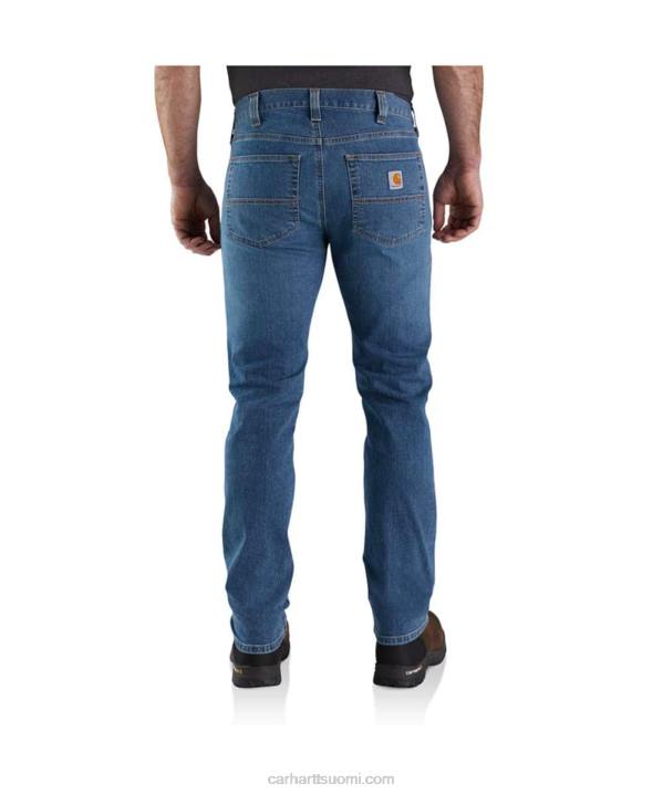 erie miehet Carhartt Kestävä flex slim fit 5-taskuinen kapeneva farkku 4NNJ71