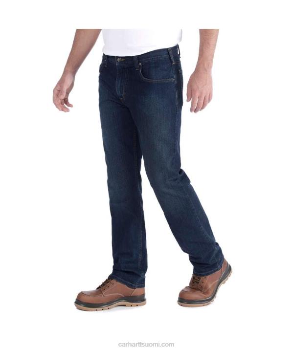 erie miehet Carhartt Kestävä flex slim fit 5-taskuinen kapeneva farkku 4NNJ71