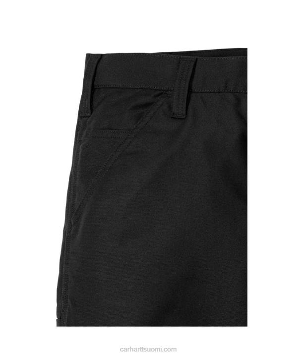 musta miehet Carhartt Kestävä ammattimainen sarja rugged flex rento istuvuus canvas työhousut 4NNJ56