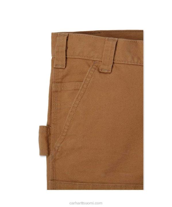 musta miehet Carhartt kestävät, joustavat, suorat ankkahousut 4NNJ52
