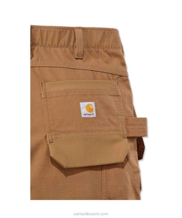 musta miehet Carhartt teräksinen luja flex rented istuvuus kaksinkertainen edessä cargo monitaskuinen työhousut 4NNJ62