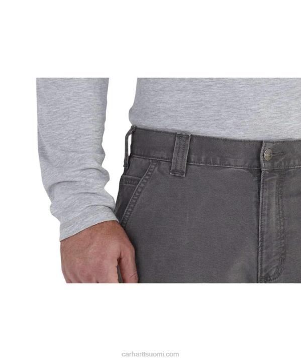 tumma khaki miehet Carhartt kestävät joustavat rento istuvuus canvas-työhousut 4NNJ70