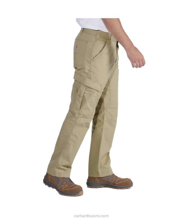 tumma khaki miehet Carhartt voima rento istuvuus ripstop cargo työhousut 4NNJ66