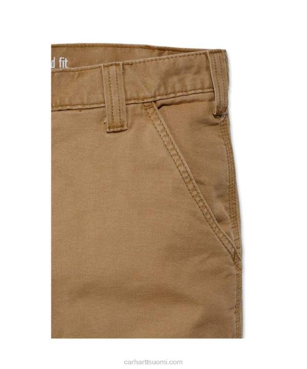 varjo miehet Carhartt kestävät joustavat rento istuvuus canvas-kaksoisetuiset työhousut 4NNJ59