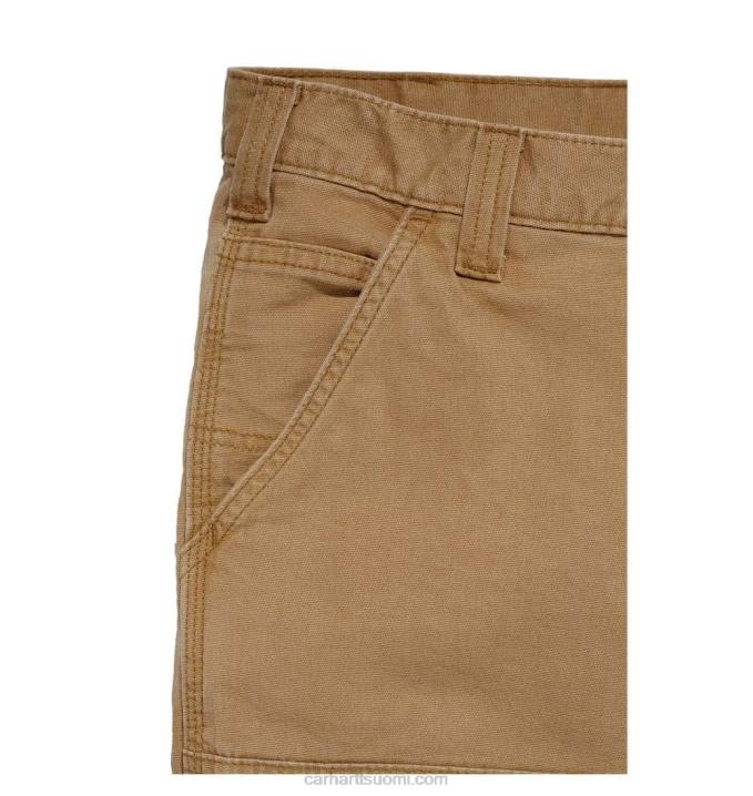 varjo miehet Carhartt kestävät joustavat rento istuvuus canvas-kaksoisetuiset työhousut 4NNJ59