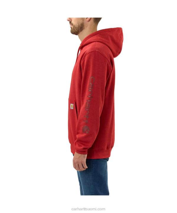 alppisininen kanerva miehet Carhartt löysä istuvuus, keskipainoinen logohihainen graafinen collegepaita 4NNJ38