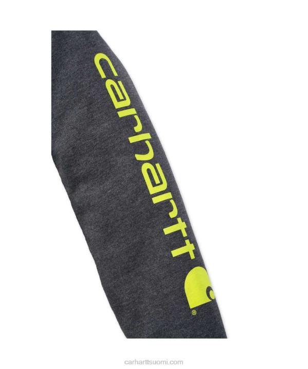 alppisininen kanerva miehet Carhartt löysä istuvuus, keskipainoinen logohihainen graafinen collegepaita 4NNJ38