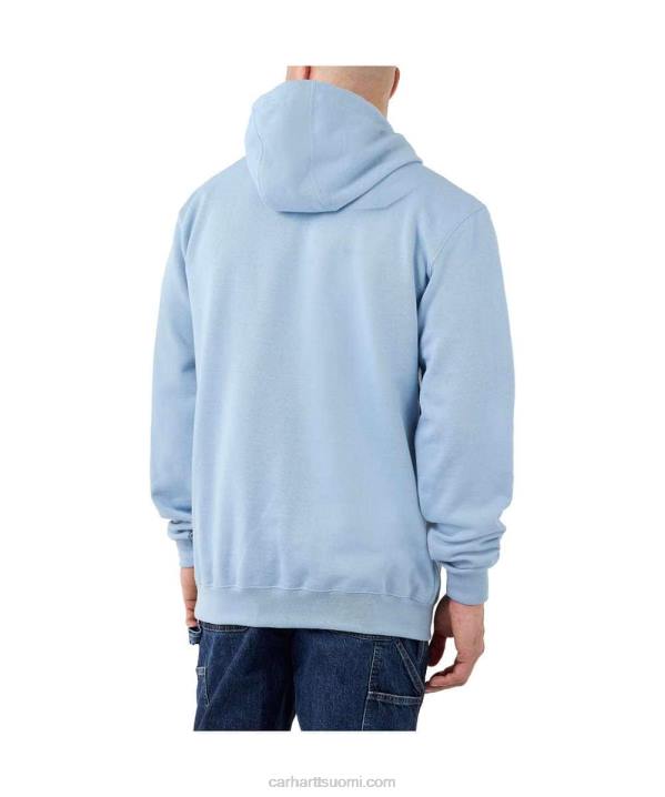 alppisininen kanerva miehet Carhartt löysä istuvuus, keskipainoinen logohihainen graafinen collegepaita 4NNJ38