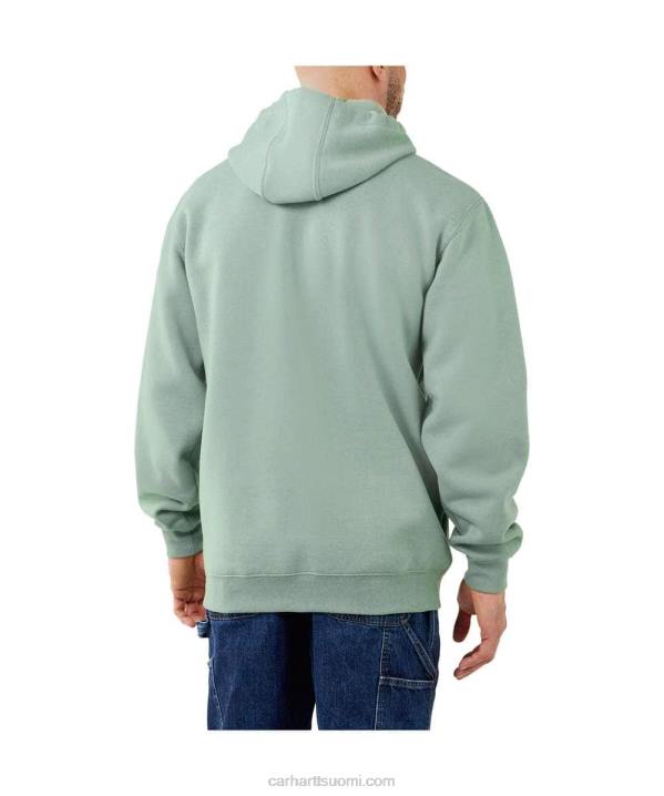 alppisininen kanerva miehet Carhartt löysä istuvuus, keskipainoinen logohihainen graafinen collegepaita 4NNJ38