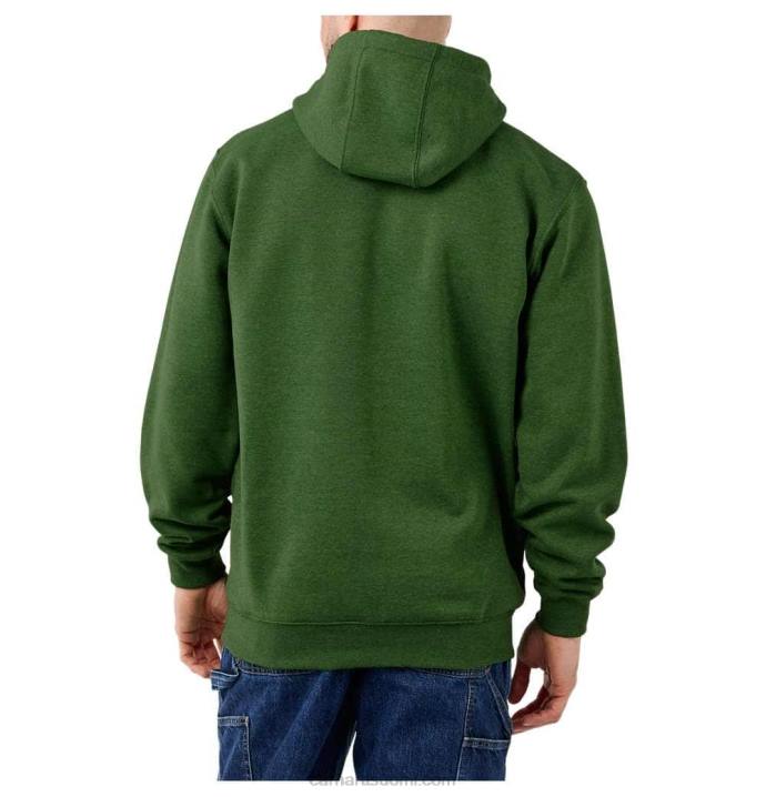 arborvitae kanerva miehet Carhartt löysä istuvuus, keskipainoinen huopalogograafinen collegepaita 4NNJ42