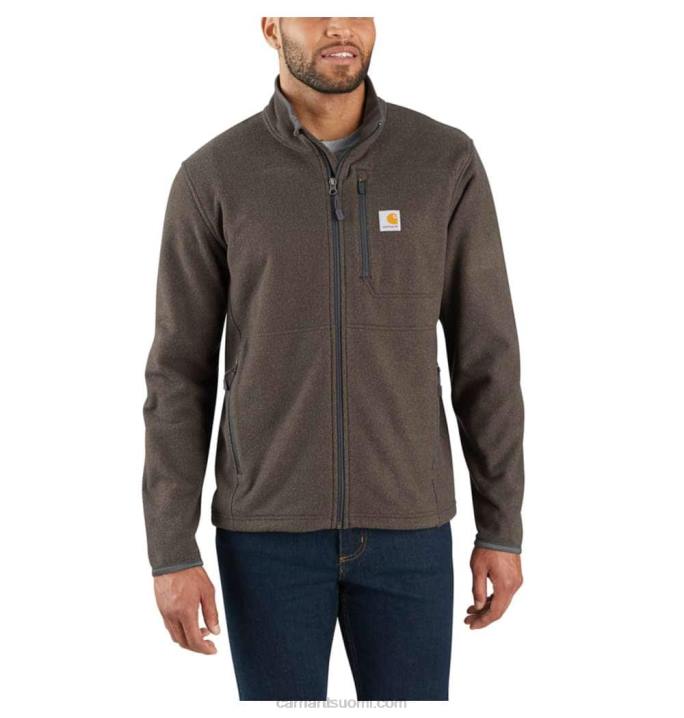 asfaltti kanerva miehet Carhartt Dalton full zip fleece 4NNJ51