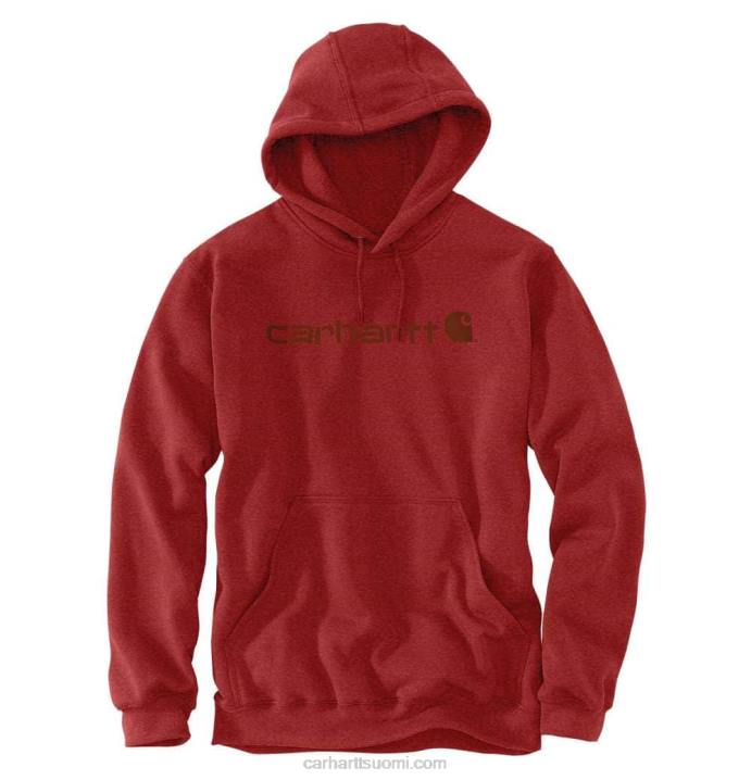 musta miehet Carhartt väljä istuvuus, keskipainoinen logograafinen collegepaita 4NNJ40