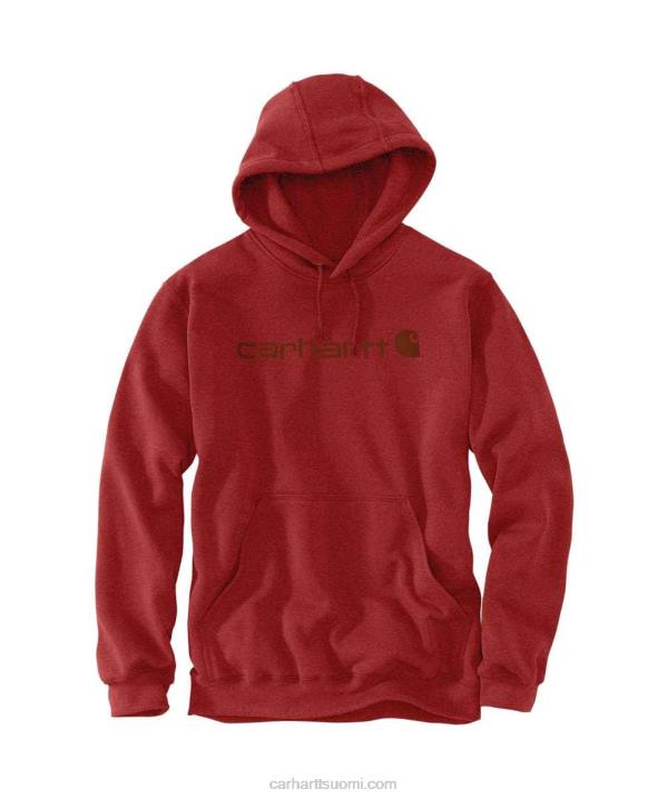 musta miehet Carhartt väljä istuvuus, keskipainoinen logograafinen collegepaita 4NNJ40