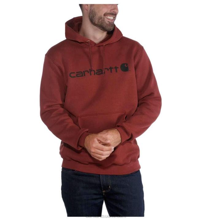 musta miehet Carhartt väljä istuvuus, keskipainoinen logograafinen collegepaita 4NNJ40