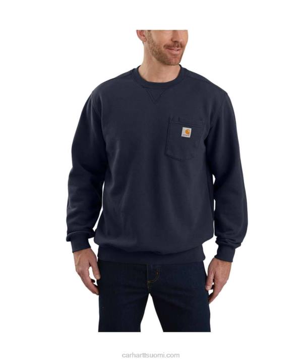 musta miehet Carhartt väljä istuvuus, keskipainoinen pyöreäkaula-askupusero 4NNJ35