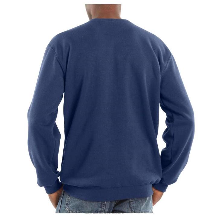 musta miehet Carhartt väljä istuvuus, keskipainoinen pyöreäkaula-paita 4NNJ39