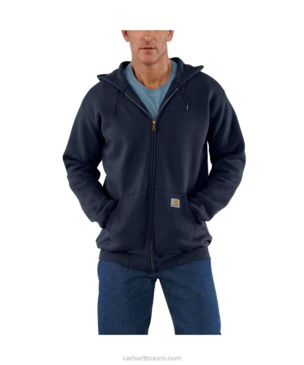 musta miehet Carhartt väljä istuvuus, keskipainoinen täysvetoketjullinen pusero 4NNJ34