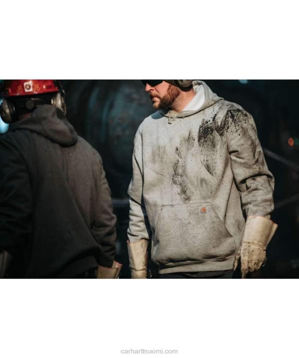 musta miehet Carhartt väljä, keskipainoinen collegepaita 4NNJ37