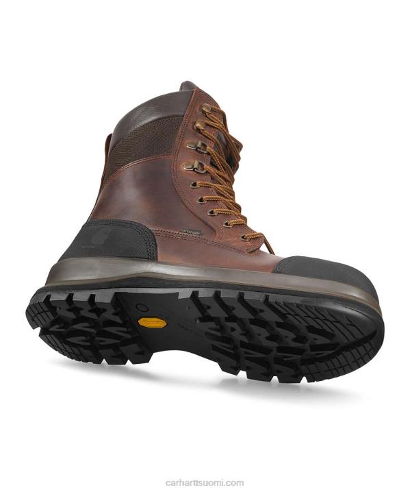 musta miehet Carhartt detroit rugged flex vedenpitävä s3 8 tuuman turvasaapas 4NNJ162