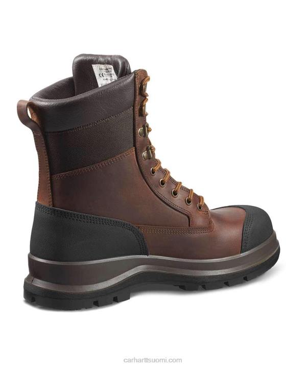 musta miehet Carhartt detroit rugged flex vedenpitävä s3 8 tuuman turvasaapas 4NNJ162