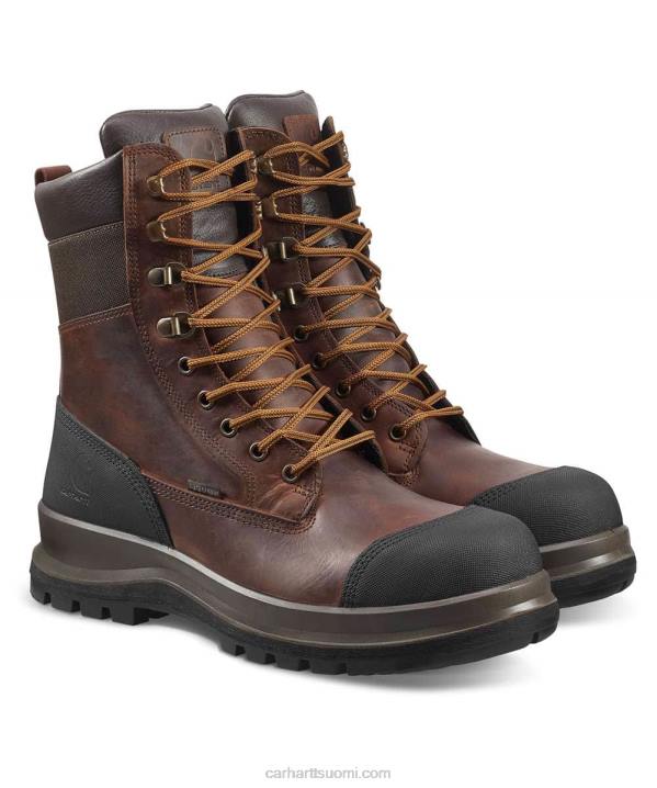 musta miehet Carhartt detroit rugged flex vedenpitävä s3 8 tuuman turvasaapas 4NNJ162