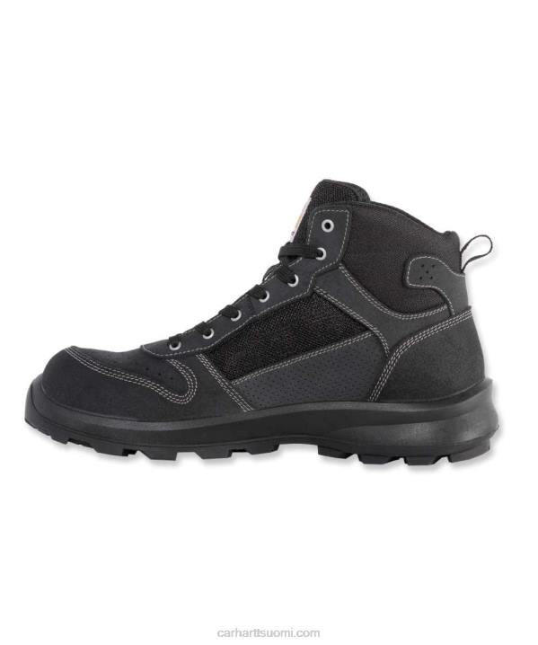 musta miehet Carhartt michigan rugged flex s1p midcut turvasaappaat 4NNJ165