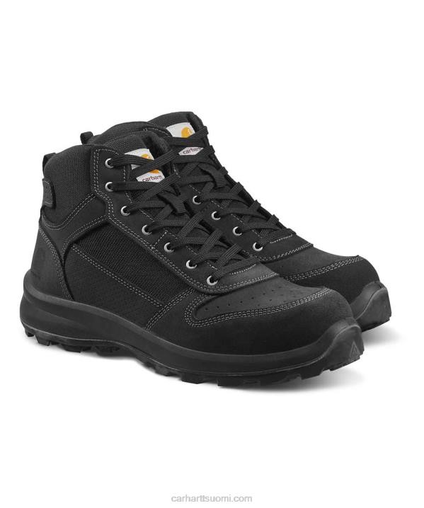 musta miehet Carhartt michigan rugged flex s1p midcut turvasaappaat 4NNJ165