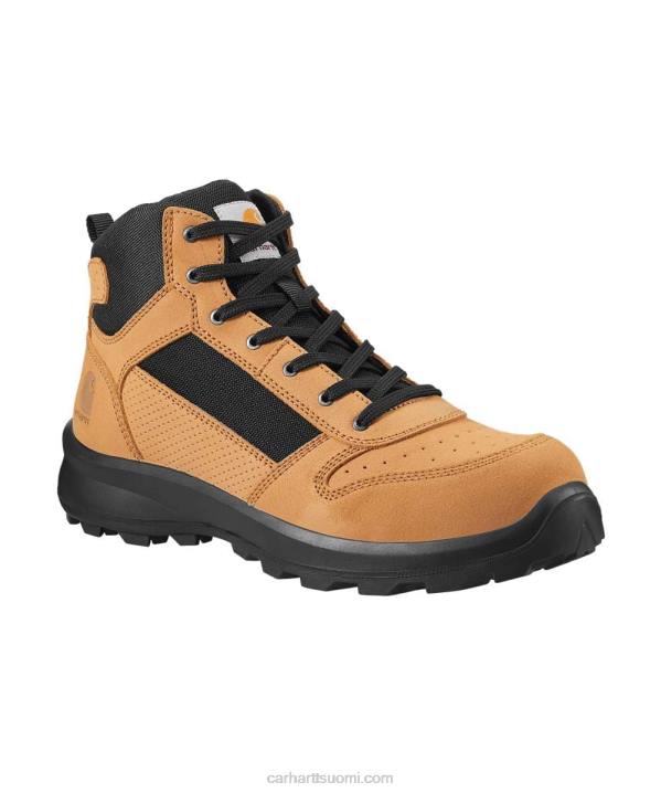 musta miehet Carhartt michigan rugged flex s1p midcut vetoketjullinen turvasaappas 4NNJ158