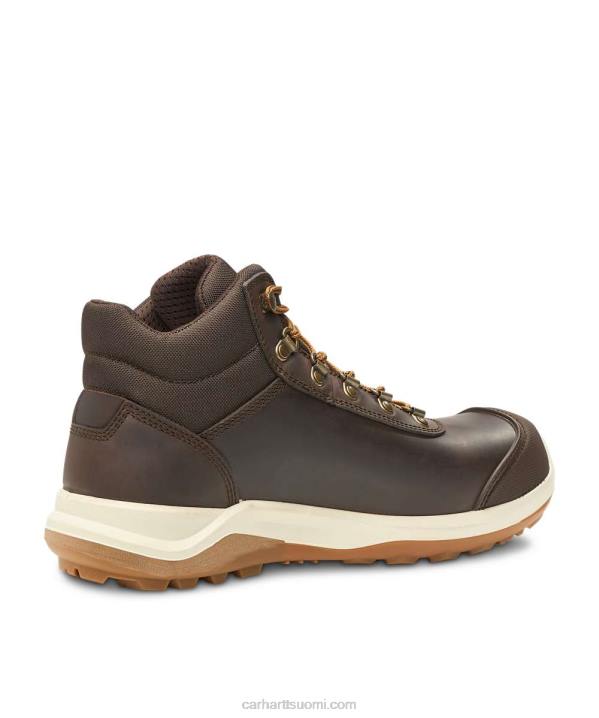 tumman ruskea miehet Carhartt wylie rugged flex vedenpitävä s3 turvasaappaat 4NNJ154
