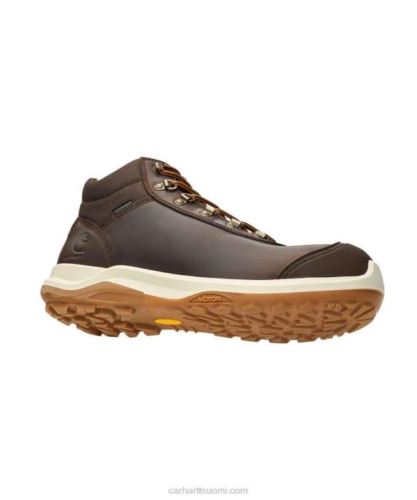 tumman ruskea miehet Carhartt wylie rugged flex vedenpitävä s3 turvasaappaat 4NNJ154