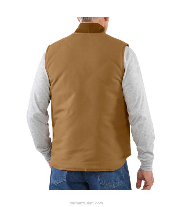 musta miehet Carhartt rento istuvuus kiinteä ankka eristetty kylkiliivi 4NNJ105