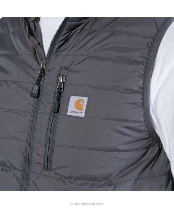 musta miehet Carhartt sadesuoja rento istuvuus kevyt eristetty liivi 4NNJ104