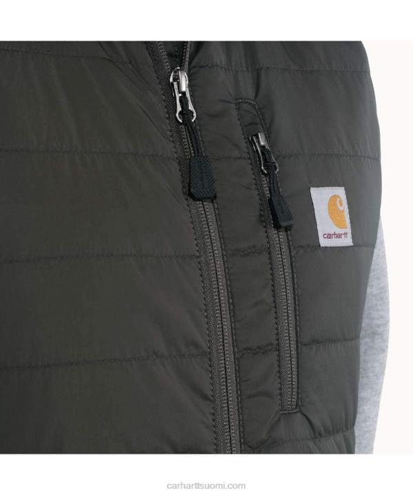 musta miehet Carhartt sadesuoja rento istuvuus kevyt eristetty liivi 4NNJ104