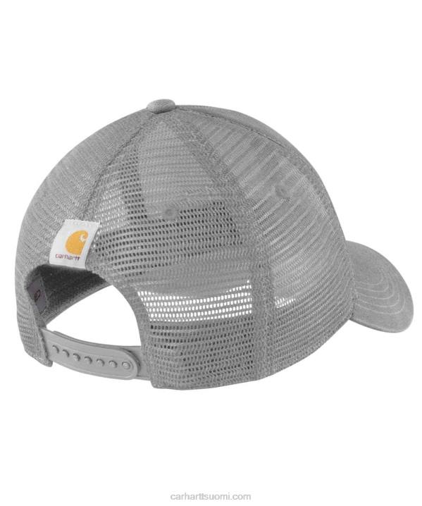 asfaltin musta miehet Carhartt canvas verkkoselkälogograafinen korkki 4NNJ88