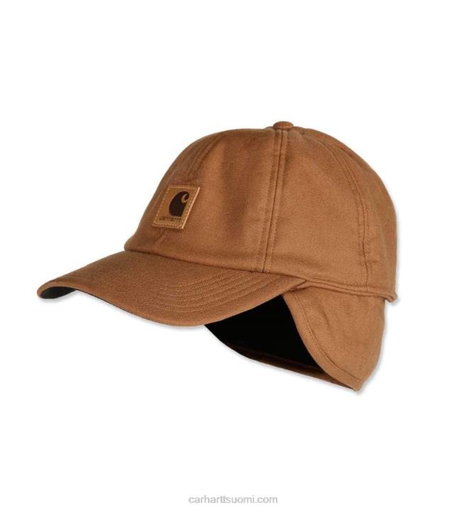 carhartt ruskea miehet Carhartt joustava korvaläppäkorkki 4NNJ93