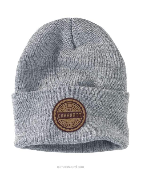 kanervanharmaa miehet Carhartt neulo kestävä kulumispipo 4NNJ95