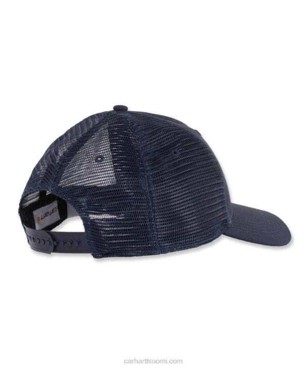 musta miehet Carhartt Kestävä ammattilaissarjan kangasverkkoselkäkorkki 4NNJ85