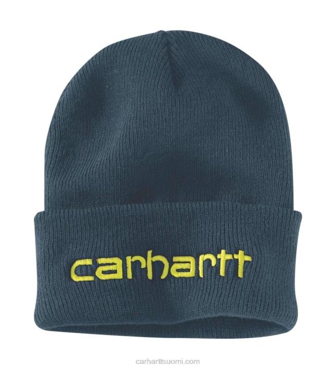 musta miehet Carhartt neulottu eristetty logograafinen hihansuut pipo 4NNJ99