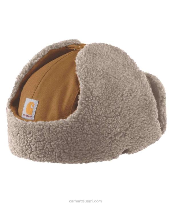 musta miehet Carhartt sateen puolustaja canvas trapper hattu 4NNJ10