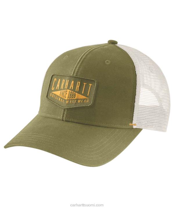 oikea oliivi miehet Carhartt kankainen työvaatekorkki 4NNJ92