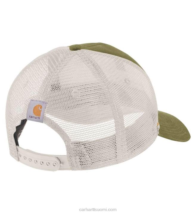 oikea oliivi miehet Carhartt kankainen työvaatekorkki 4NNJ92