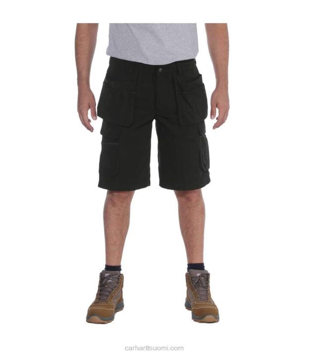 musta miehet Carhartt rugged flex relaxed fit ripstop cargo multi pkt work short 4NNJ151