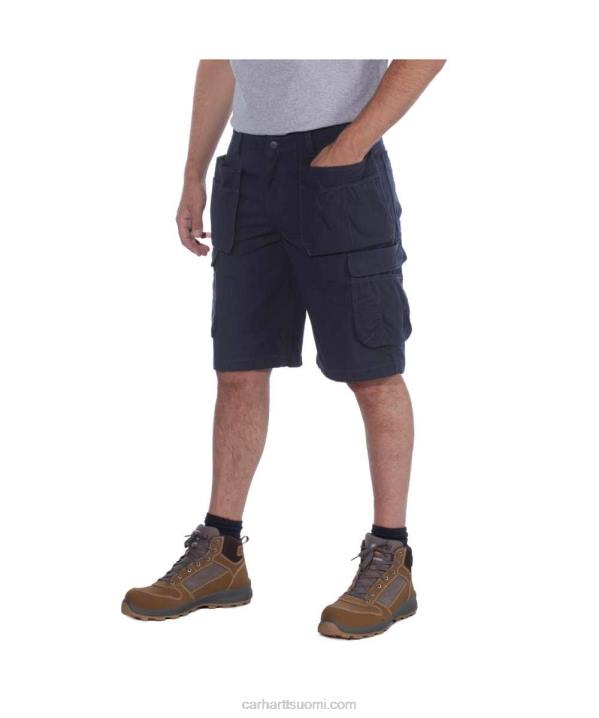 musta miehet Carhartt rugged flex relaxed fit ripstop cargo multi pkt work short 4NNJ151